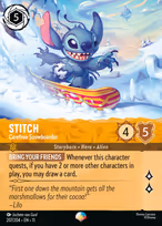 Stitch - Carefree Snowboarder #207