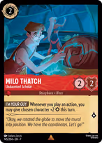 Milo Thatch - Undaunted Scholar #145