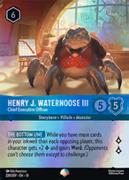 Henry J. Waternoose III - Chief Executive Officer #220
