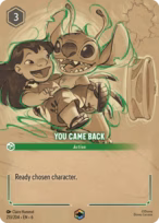 You Came Back #213