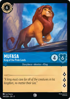Mufasa - King of the Pride Lands #144