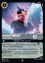 Mickey Mouse - Playful Sorcerer #225
