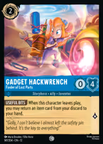 Gadget Hackwrench - Finder of Lost Parts #147