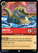 Brutus - Fearsome Crocodile #125
