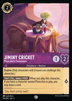 Jiminy Cricket - Pinocchio's Conscience #44