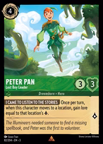Peter Pan - Lost Boy Leader #82