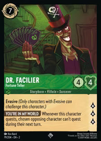 Dr. Facilier - Fortune Teller #79