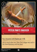 Peter Pan's Dagger #135