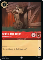 Sergeant Tibbs - Courageous Cat #128