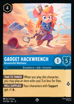 Gadget Hackwrench - Resourceful Mechanic #145