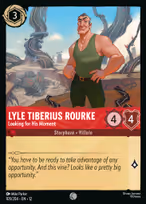 Lyle Tiberius Rourke - Looking for His Moment #105
