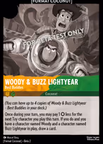 Woody & Buzz Lightyear - "Best Buddies" #19