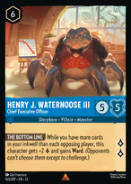 Henry J. Waternoose III - Chief Executive Officer #163