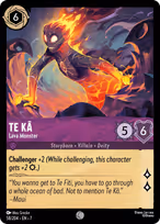 Te Kā - Lava Monster #58