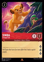 Simba - Scrappy Cub #123