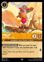 Piglet - Pooh Pirate Captain #16