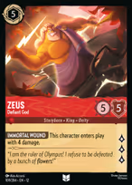Zeus - Defiant God #109