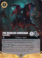 The Headless Horseman - Cursed Rider #17