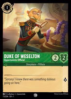 Duke of Weselton - Opportunistic Official #73