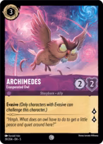 Archimedes - Exasperated Owl #39