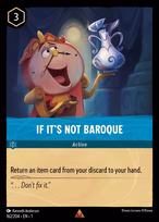 If it's Not Baroque #162