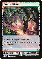 Fire-Lit Thicket #29