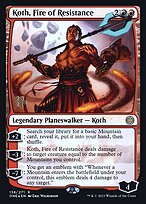 Koth, Fire of Resistance #138s