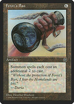 Feroz's Ban #107