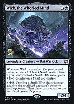 Wick, the Whorled Mind #120s