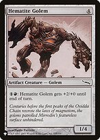 Hematite Golem #MRD-185