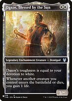 Daxos, Blessed by the Sun #THB-258