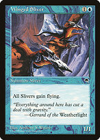 Winged Sliver #106