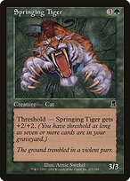 Springing Tiger #272
