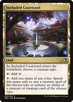 Secluded Courtyard #275
