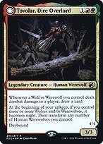 Tovolar, Dire Overlord // Tovolar, the Midnight Scourge #246s