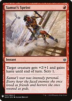 Samut's Sprint #WAR-142