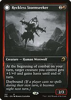 Reckless Stormseeker // Storm-Charged Slasher #157