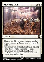 Akroma's Will #165