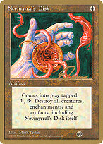 Nevinyrral's Disk #et338sb
