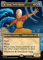 Aang, Swift Savior // Aang and La, Ocean's Fury #347