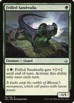 Frilled Sandwalla #116