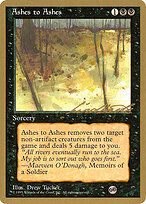 Ashes to Ashes #ll33sb