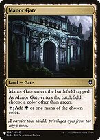 Manor Gate #CLB-356