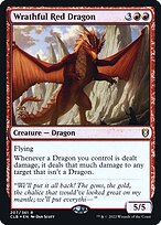 Wrathful Red Dragon #207s