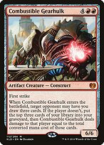 Combustible Gearhulk #112p