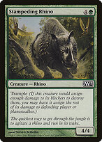 Stampeding Rhino #196