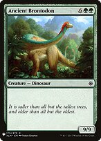 Ancient Brontodon #XLN-175
