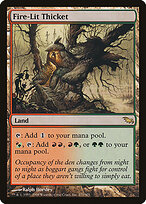 Fire-Lit Thicket #271