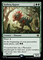 Hulking Raptor #191p