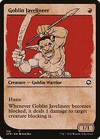 Goblin Javelineer #318
